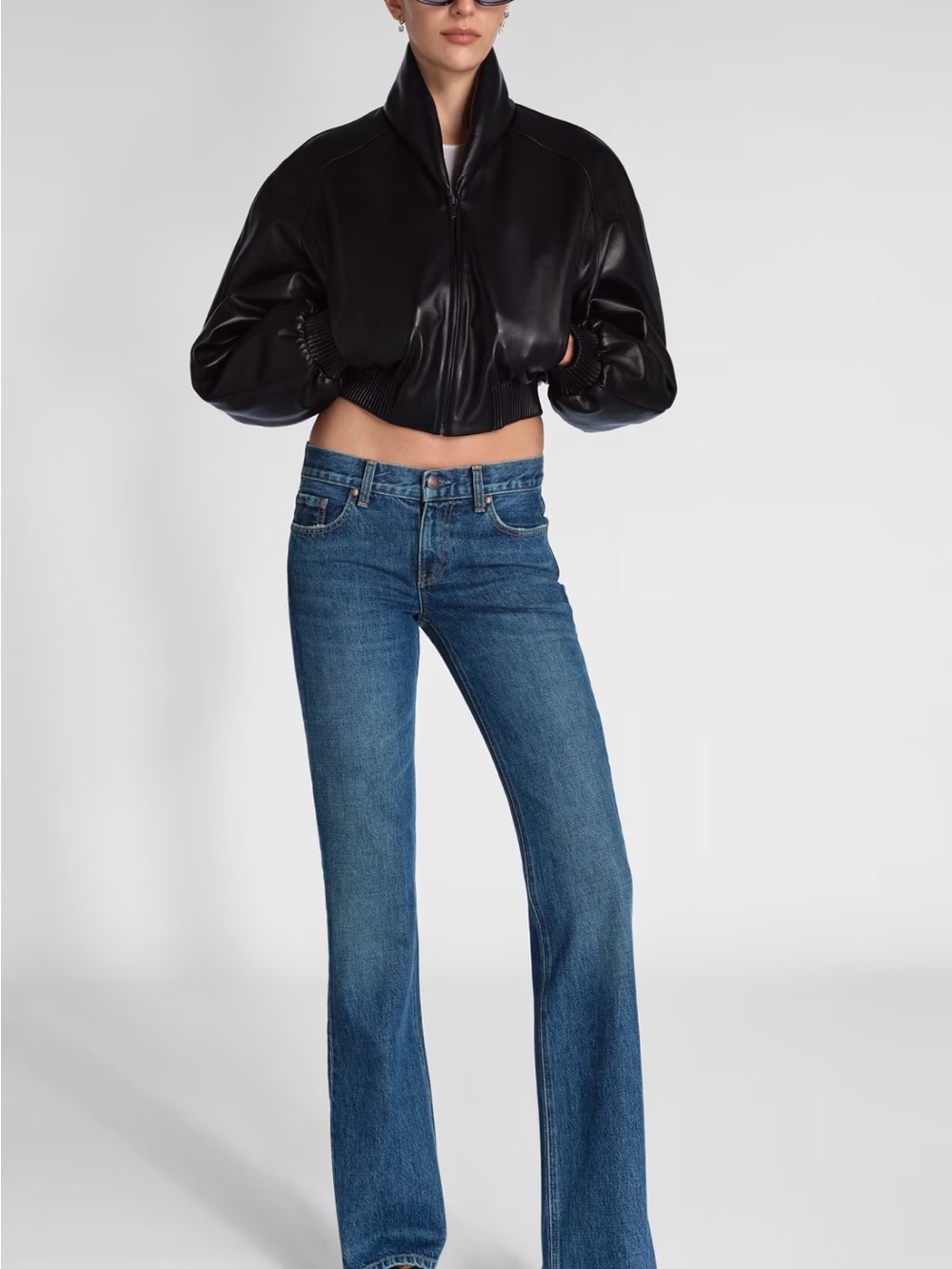 AFLALO Leary Jean in Rigid Denim sz 29